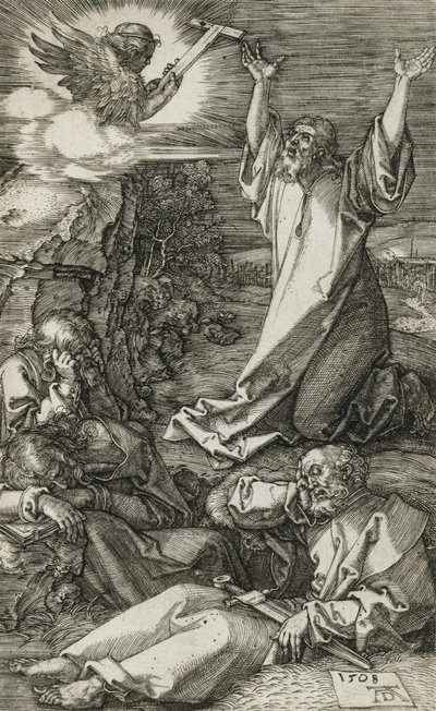 Christ on the Mount of Olives by Albrecht Dürer
